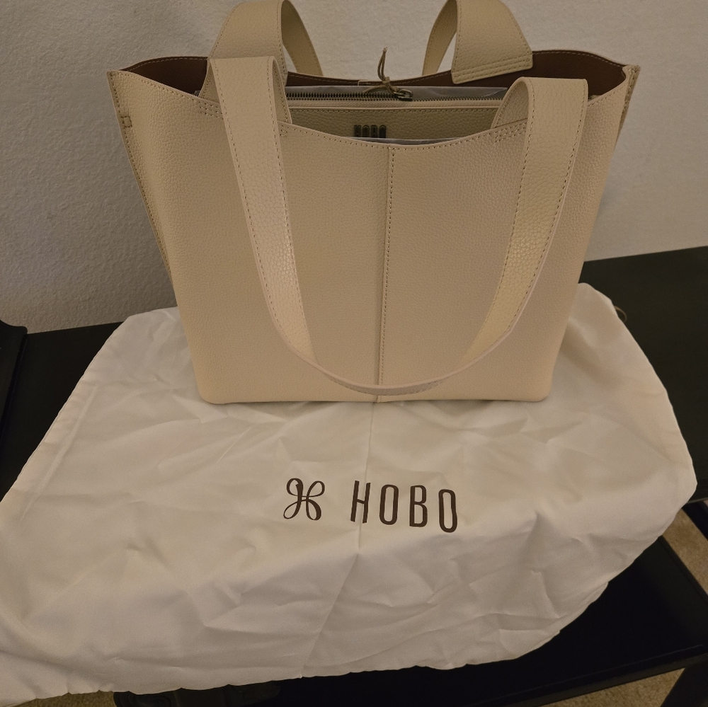 Hobo Cream Tote Bag